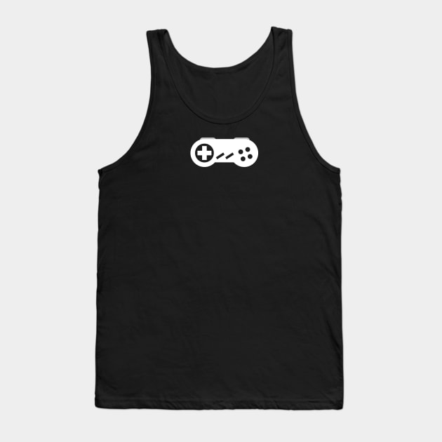 Retro SNES Controller Tank Top by Meta Nugget